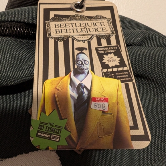 Bioworld Schoolbag Beetlejuice Brand New with tag - Picture 2 of 3